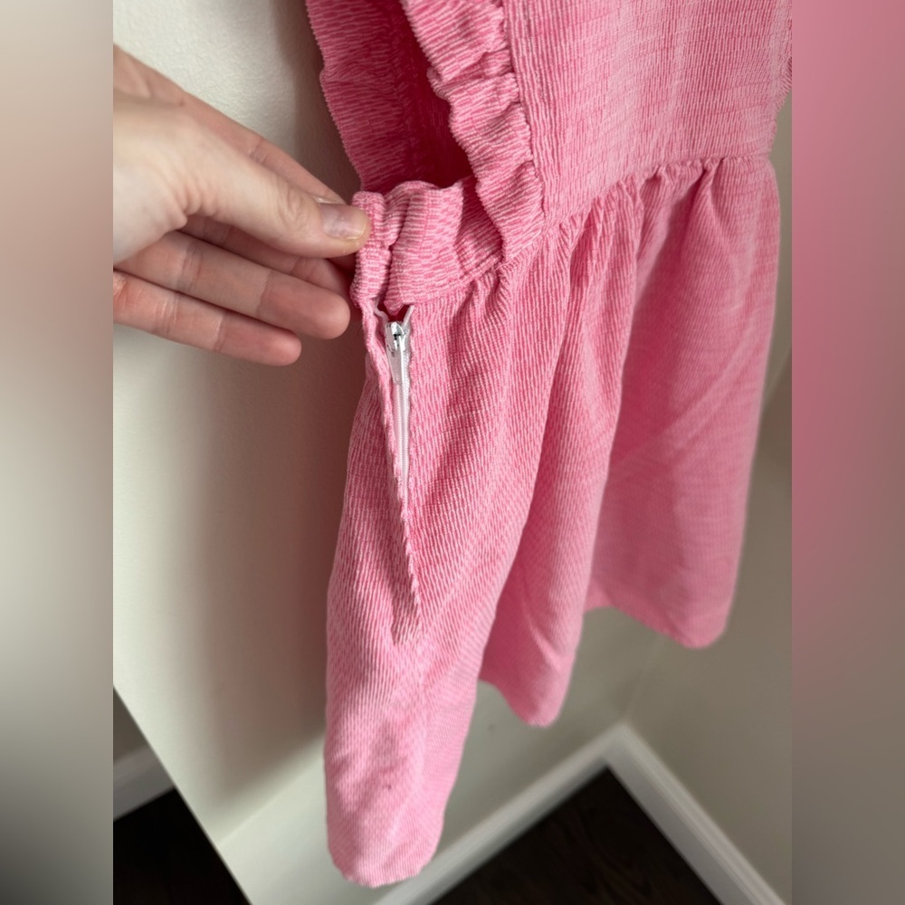 Oshkosh B’gosh Girls Vintage Pink Jumper Dress Size 6x - Picture 7 of 8